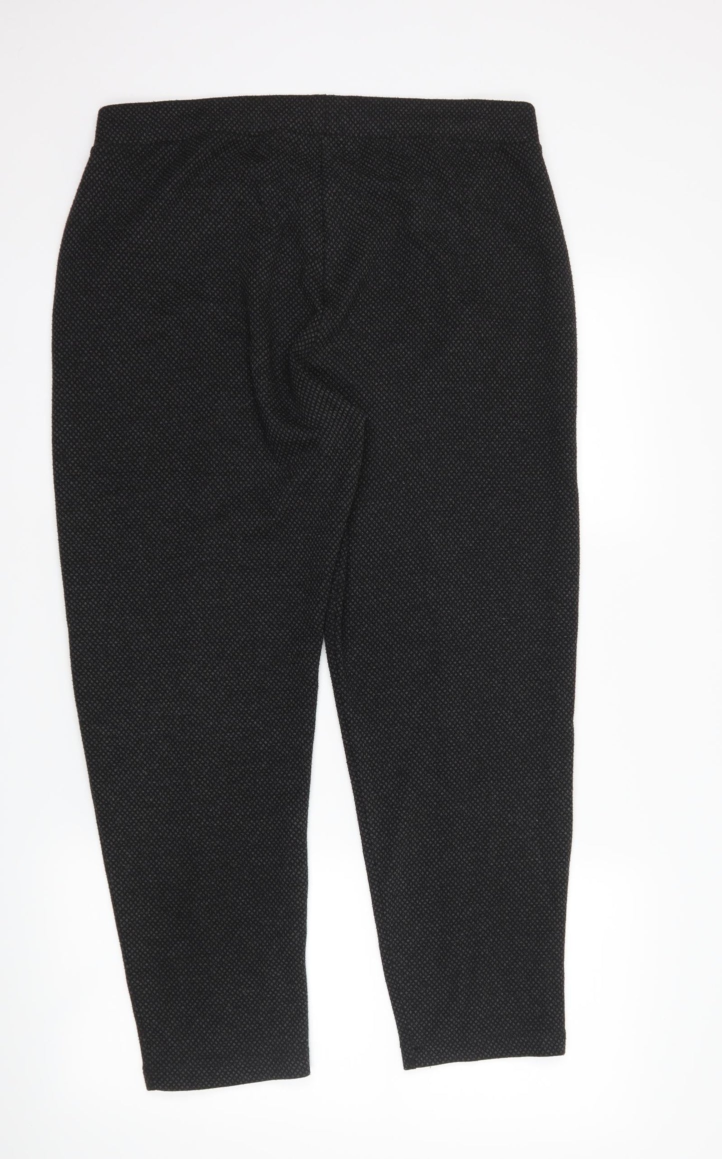 Womens UK Size 16 NEXT Regular Fit  Black Trousers