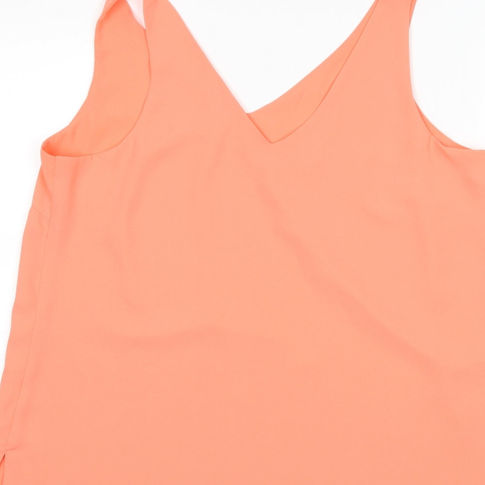 Wallis Womens Pink   Basic Tank Size 12