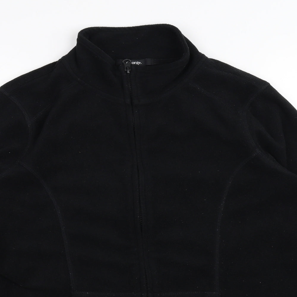 George Womens Black   Jacket Coat Size 12