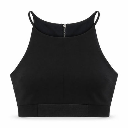 Womens UK Size 6 Topshop Black Basic Tank