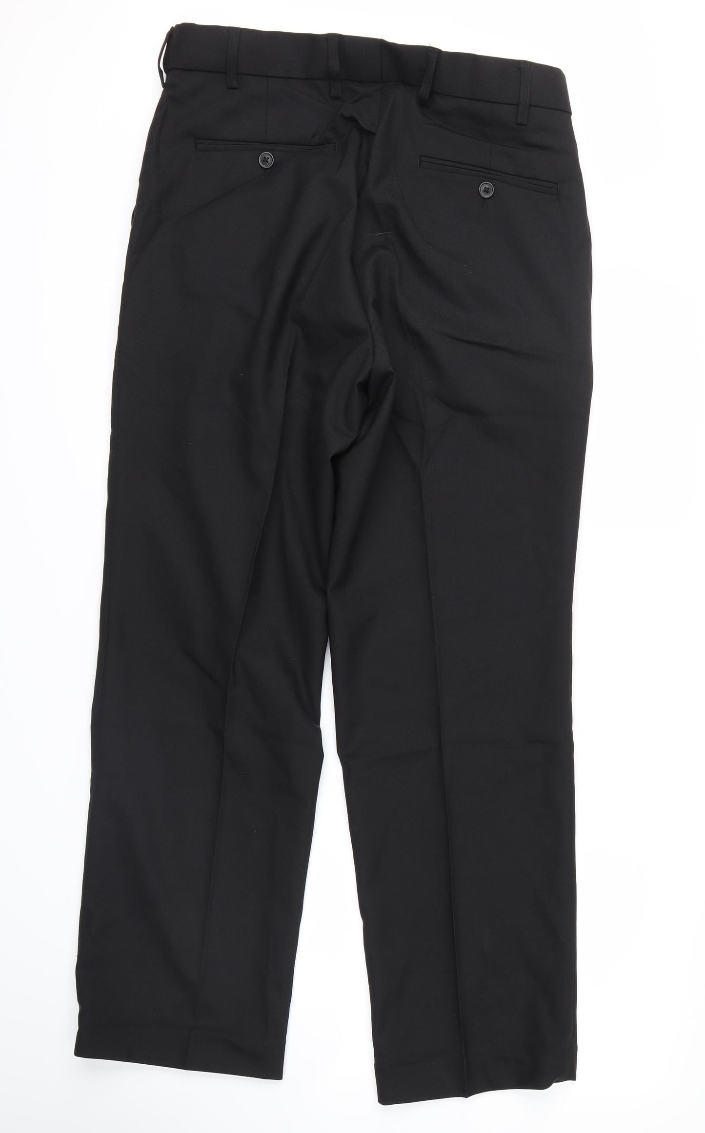 Dimensions Mens Black   Trousers  Size 32 in L28 in