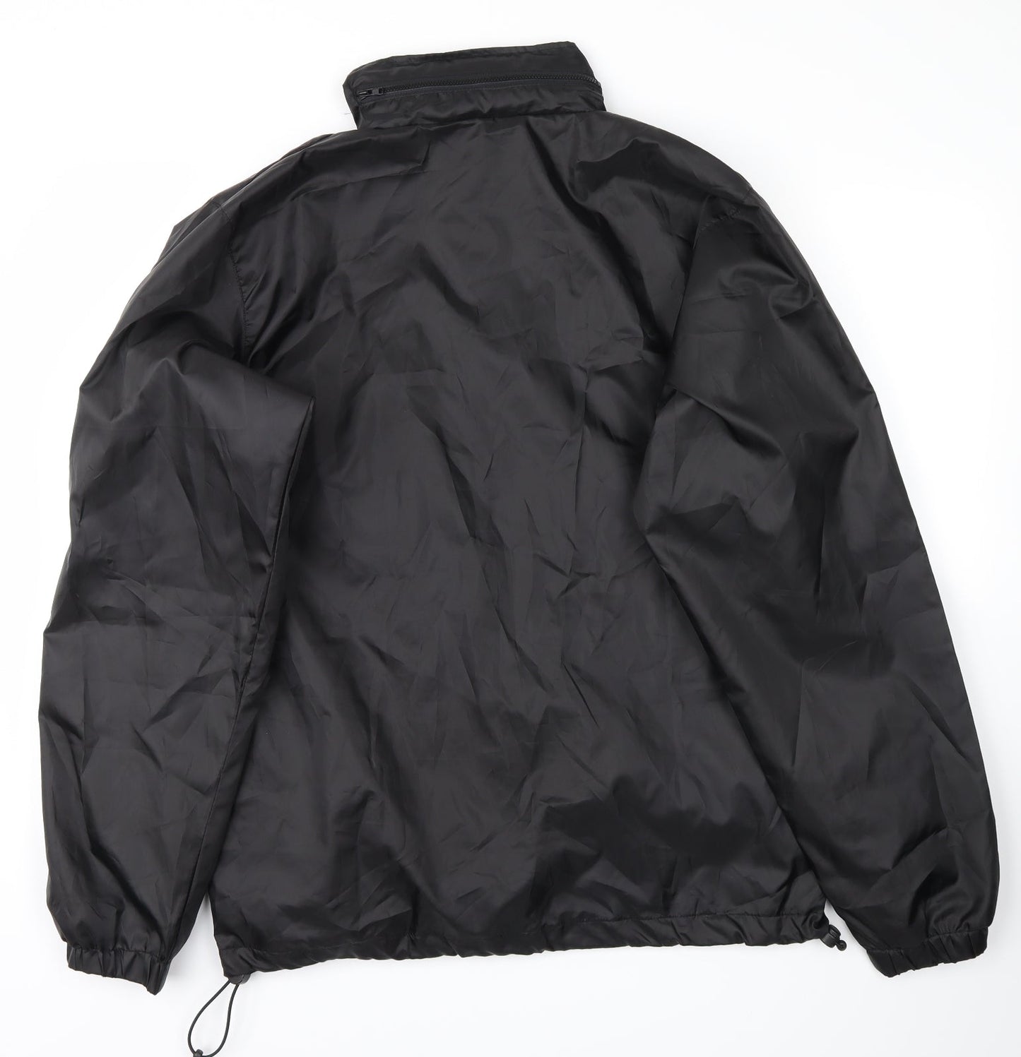 Mens UK Size M Givova Black Anorak Coat
