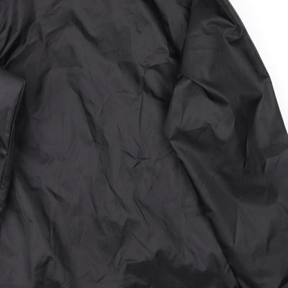 Mens UK Size M Givova Black Anorak Coat
