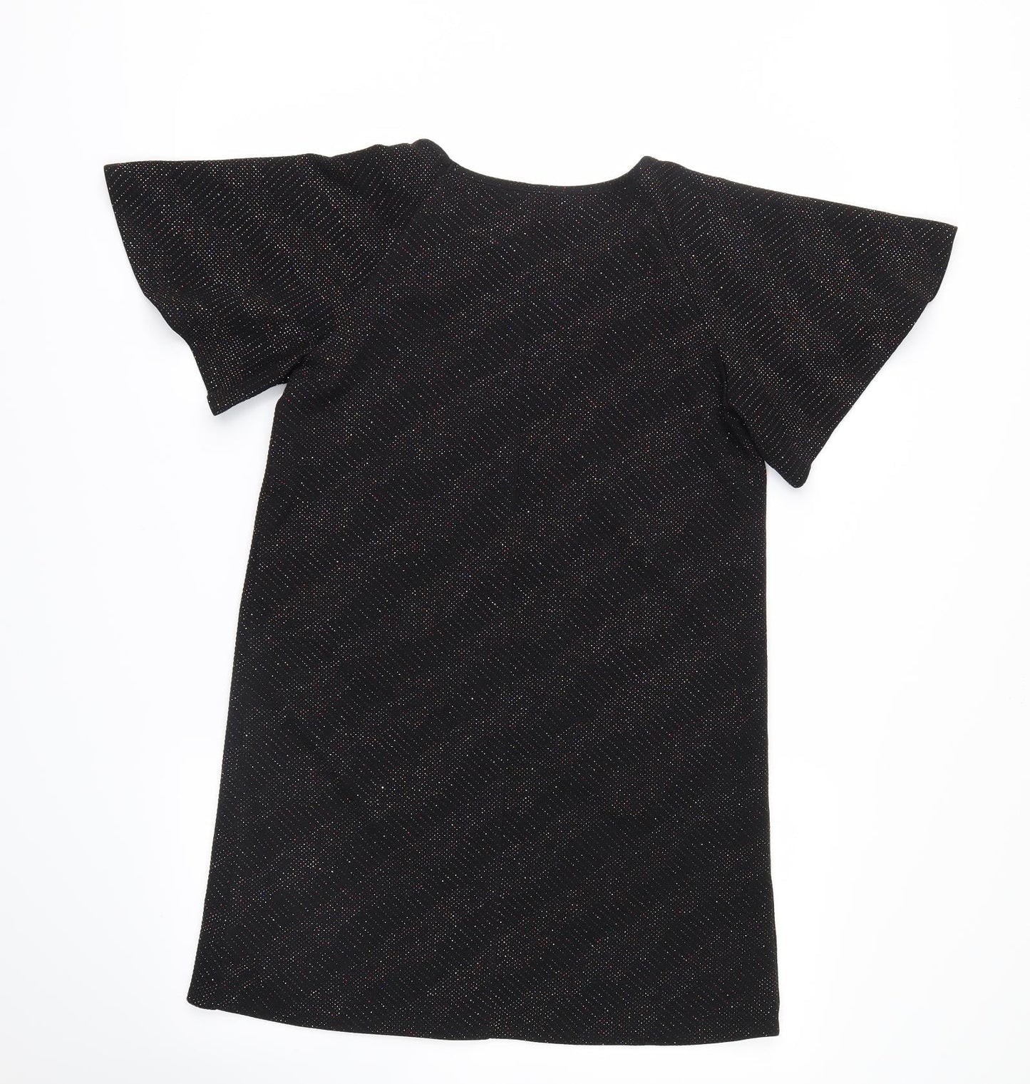 George Womens Black   T-Shirt Dress  Size 8