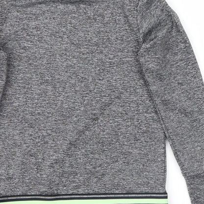 George Boys Grey Striped  Pullover Sweatshirt Size 8-9 Years  - believe