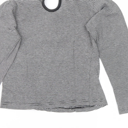 girl2girl Girls Black Striped  Basic Casual Size 4-5 Years