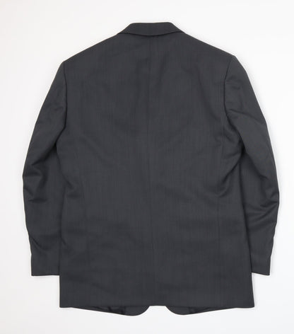 Mens UK Size M Zantos Regular Grey Suit Jacket