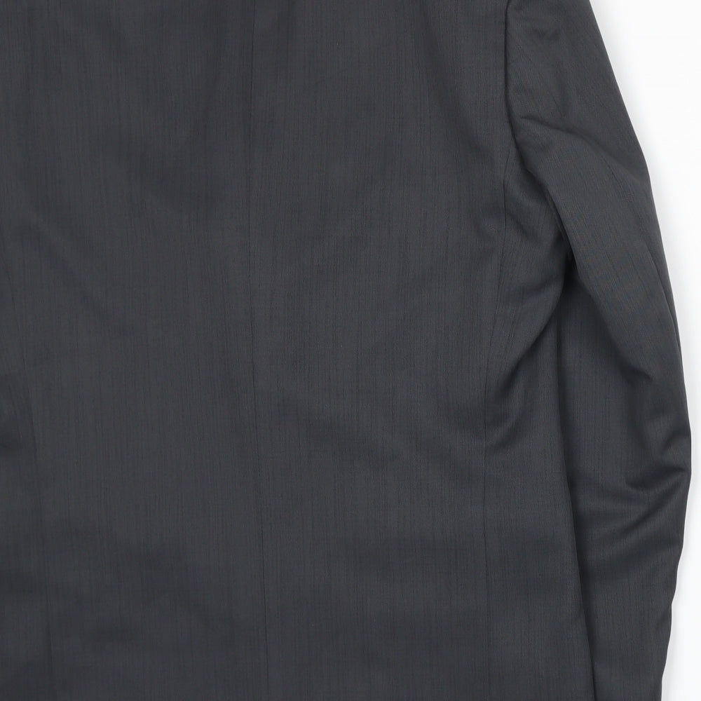 Mens UK Size M Zantos Regular Grey Suit Jacket