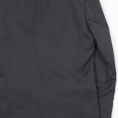 Mens UK Size M Zantos Regular Grey Suit Jacket
