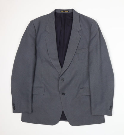 Mens UK Size XL Dunn & Co Regular Grey Suit Jacket