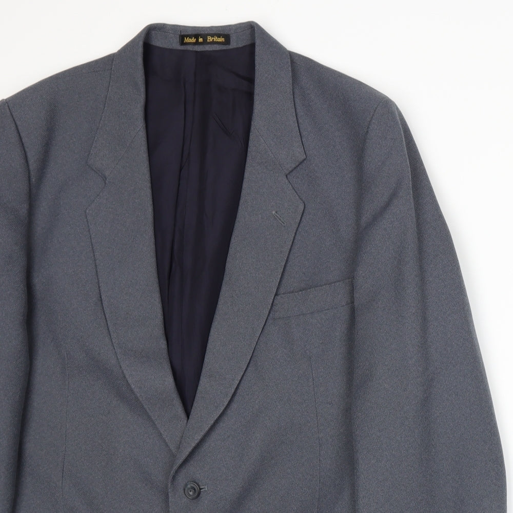 Mens UK Size XL Dunn & Co Regular Grey Suit Jacket