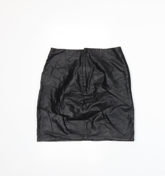 Divided by H&M Womens Black   A-Line Skirt Size 6