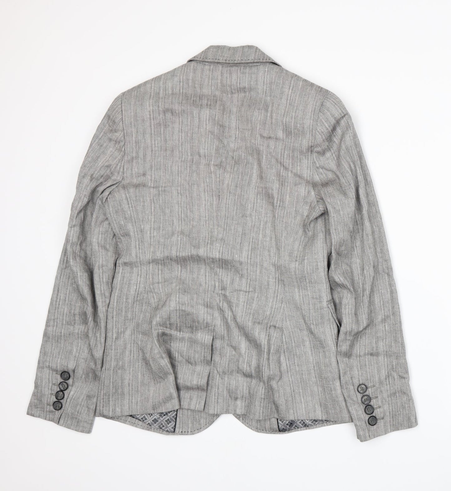 NEXT Womens Grey   Jacket Suit Jacket Size 10