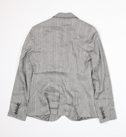 NEXT Womens Grey   Jacket Suit Jacket Size 10