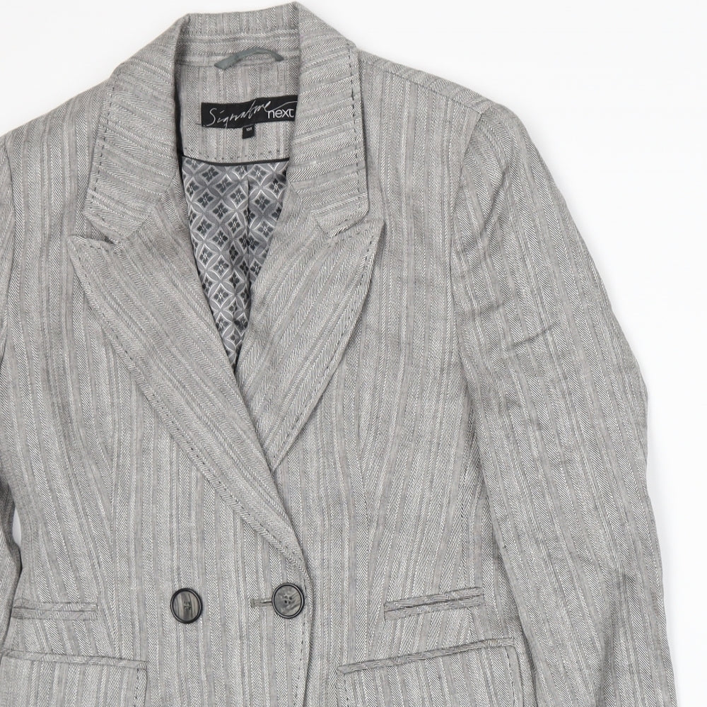 NEXT Womens Grey   Jacket Suit Jacket Size 10