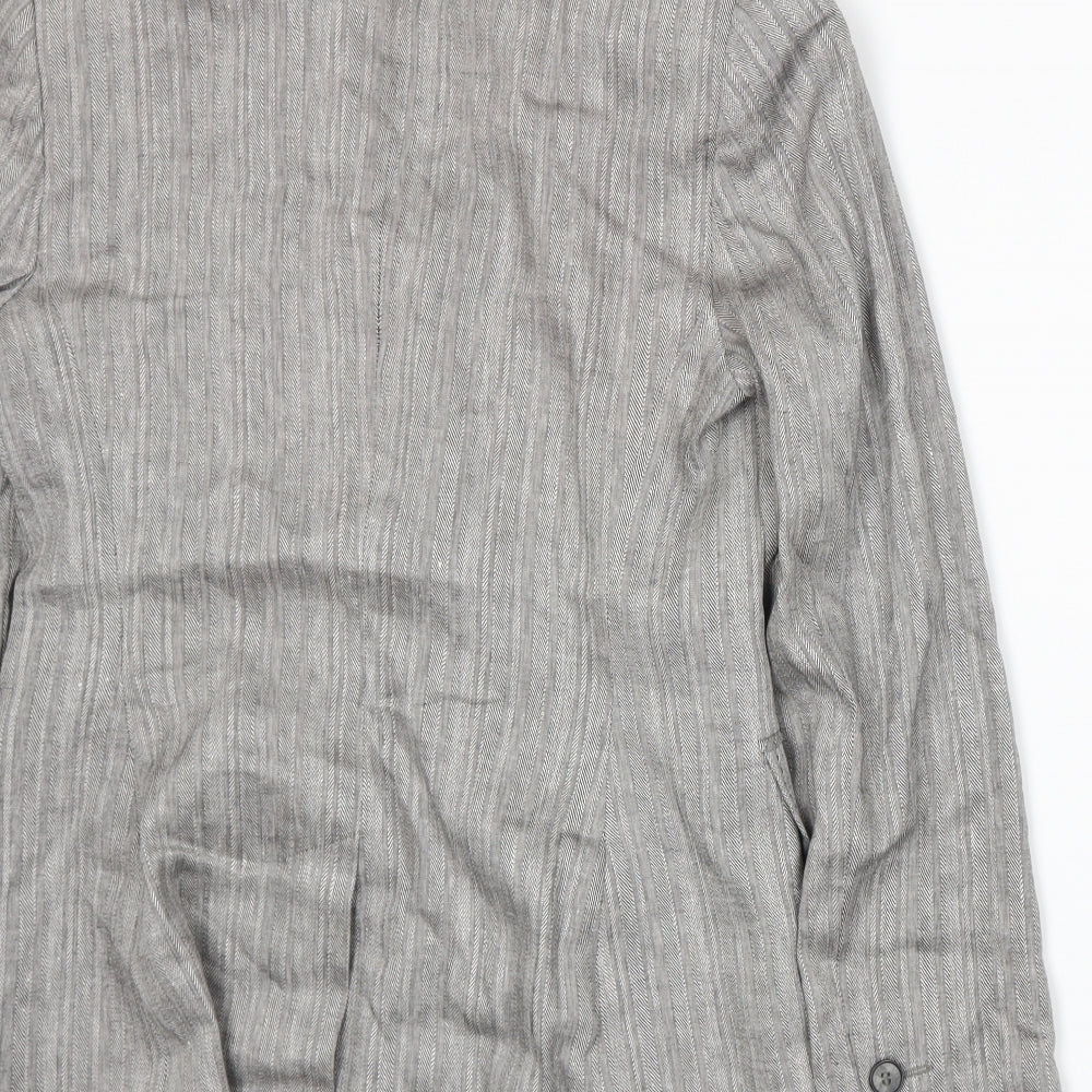 NEXT Womens Grey   Jacket Suit Jacket Size 10