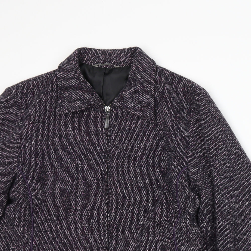Marks and Spencer Womens Purple   Jacket  Size 14