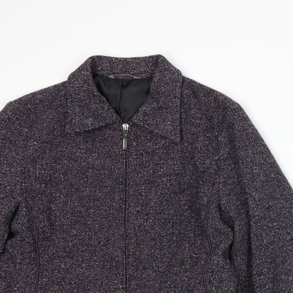 Marks and Spencer Womens Purple   Jacket  Size 14