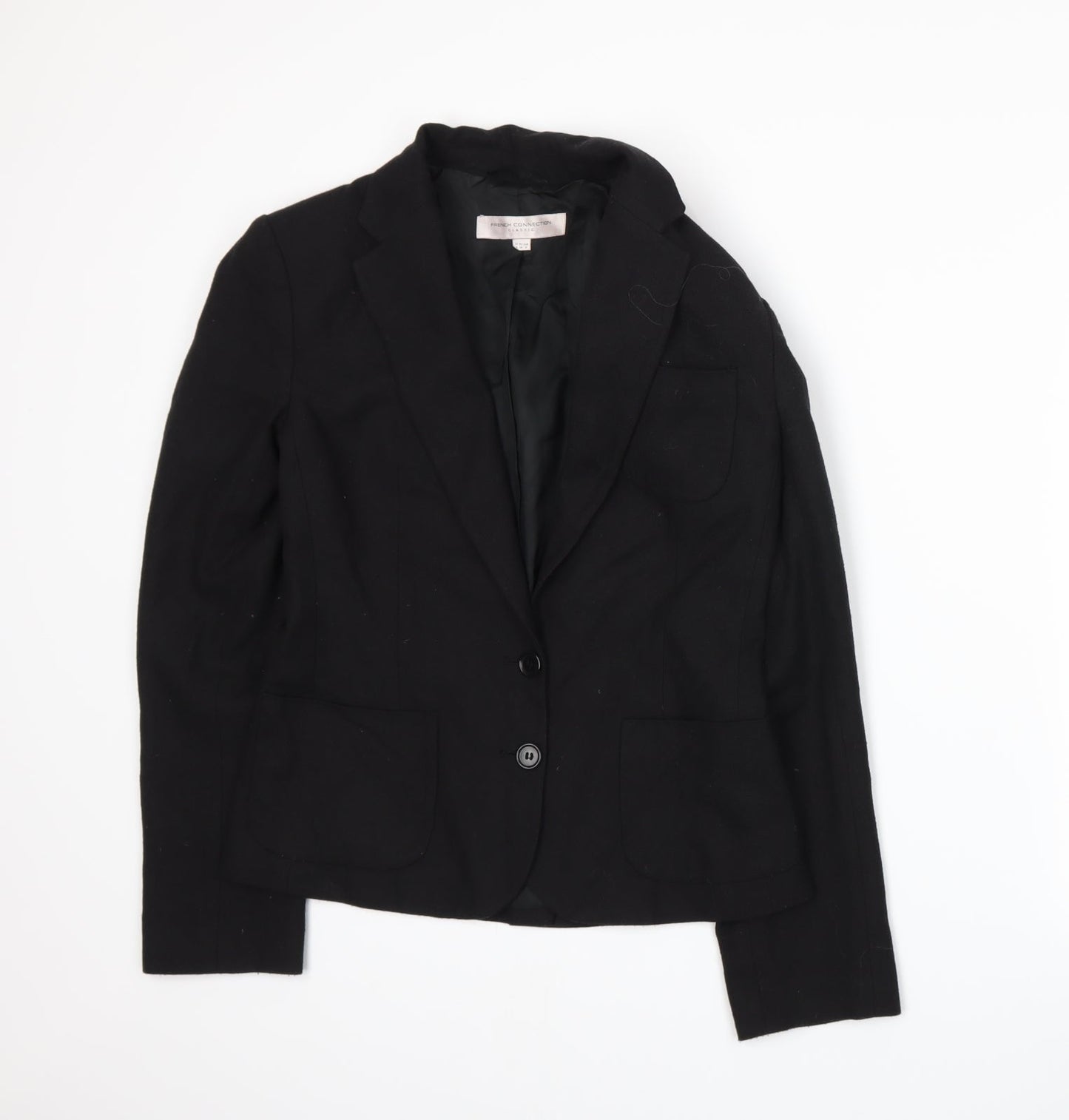 French Connection Womens Black   Jacket Suit Jacket Size 6