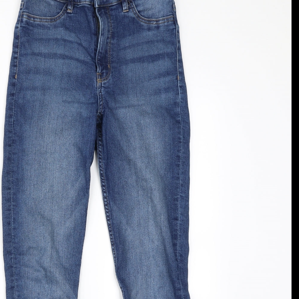 Womens UK Size 8 Divided Regular Fit Skinny Blue Jeans