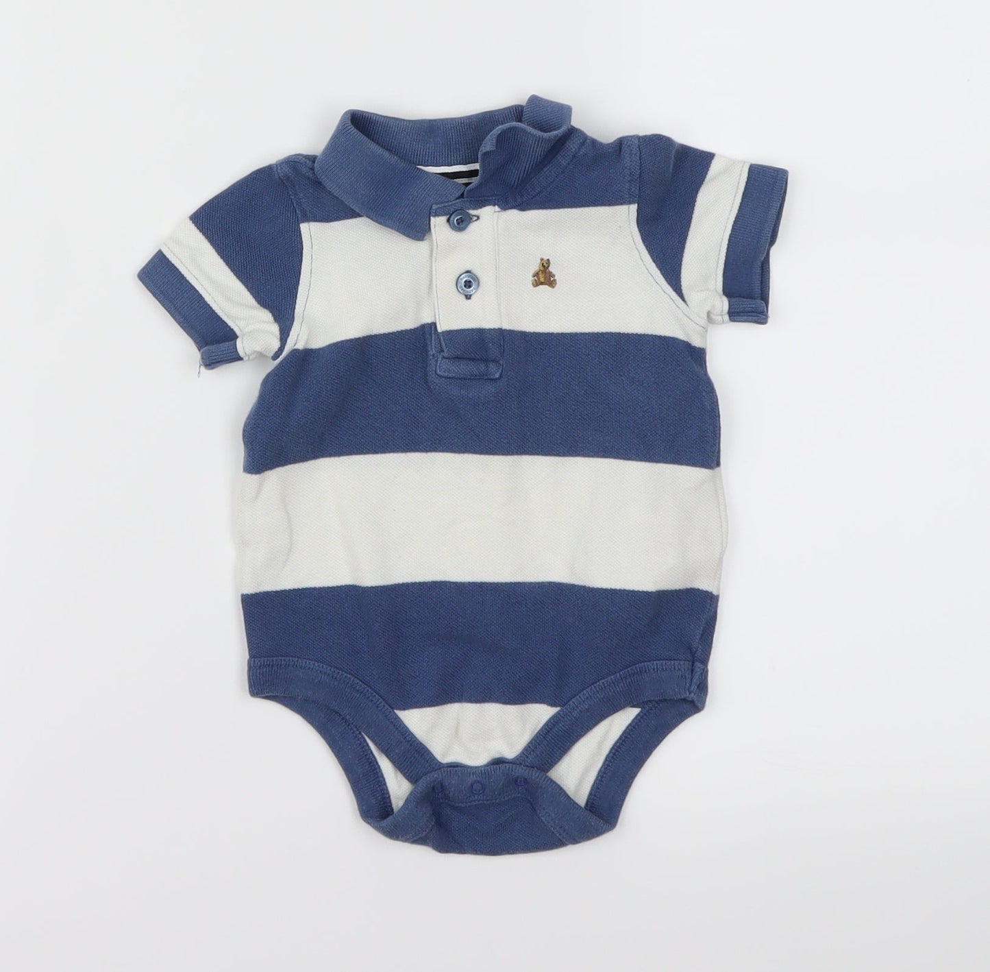 Baby Gap  Multicoloured Striped  Babygrow One-Piece Size 6-9 Months