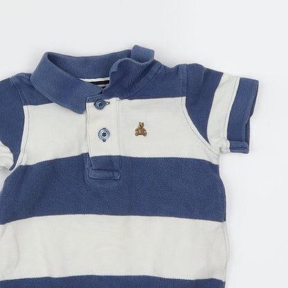 Baby Gap  Multicoloured Striped  Babygrow One-Piece Size 6-9 Months