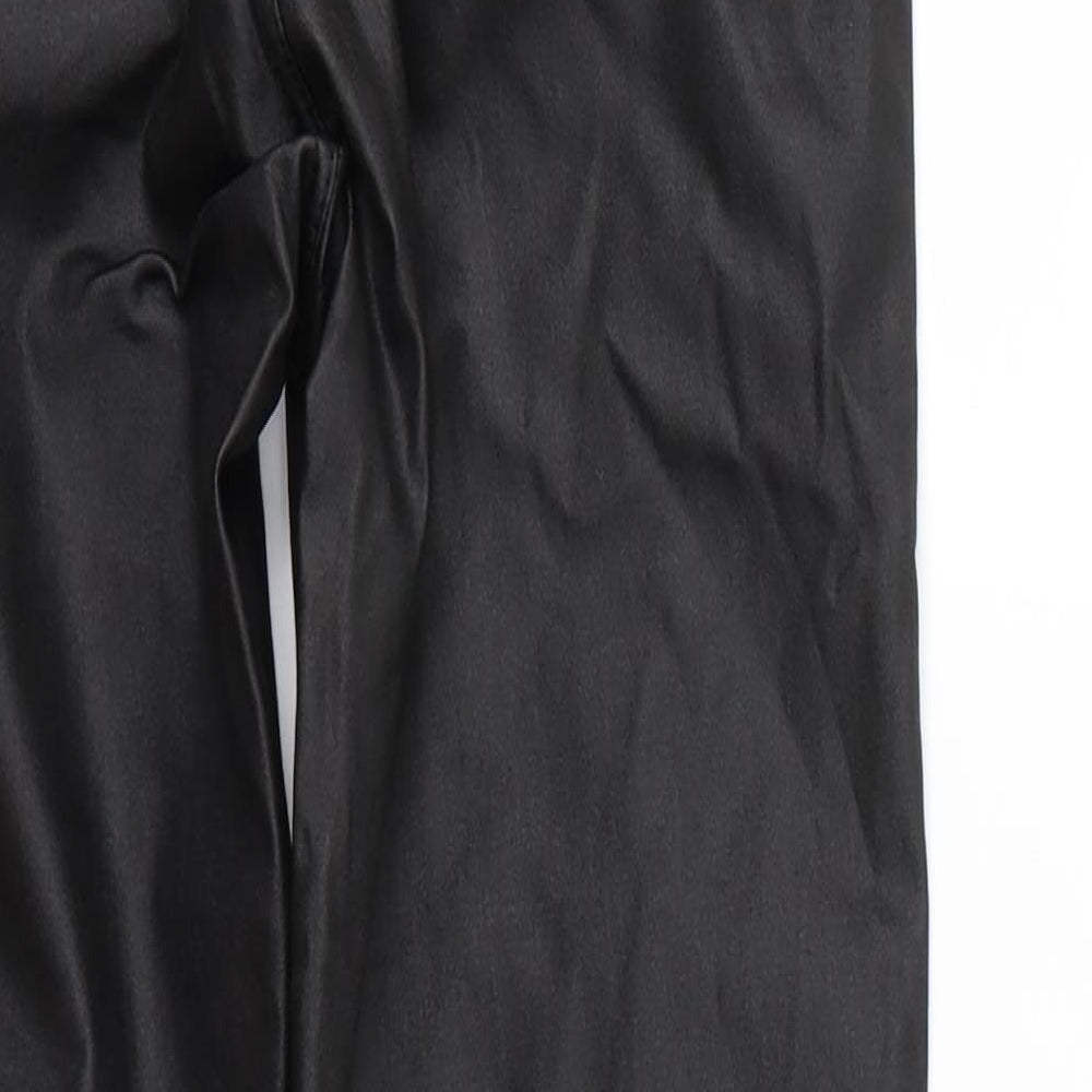 Momokrom Womens Black   Jegging Trousers Size 12 L25 in