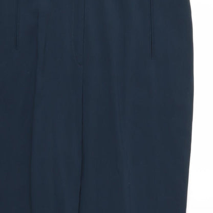 Womens UK Size 38 in Preworn Regular Fit  Blue Trousers