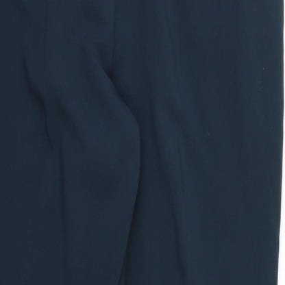 Womens UK Size 38 in Preworn Regular Fit  Blue Trousers