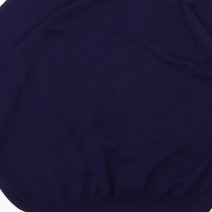 Classics Mens Blue  Knit Pullover Jumper Size XL