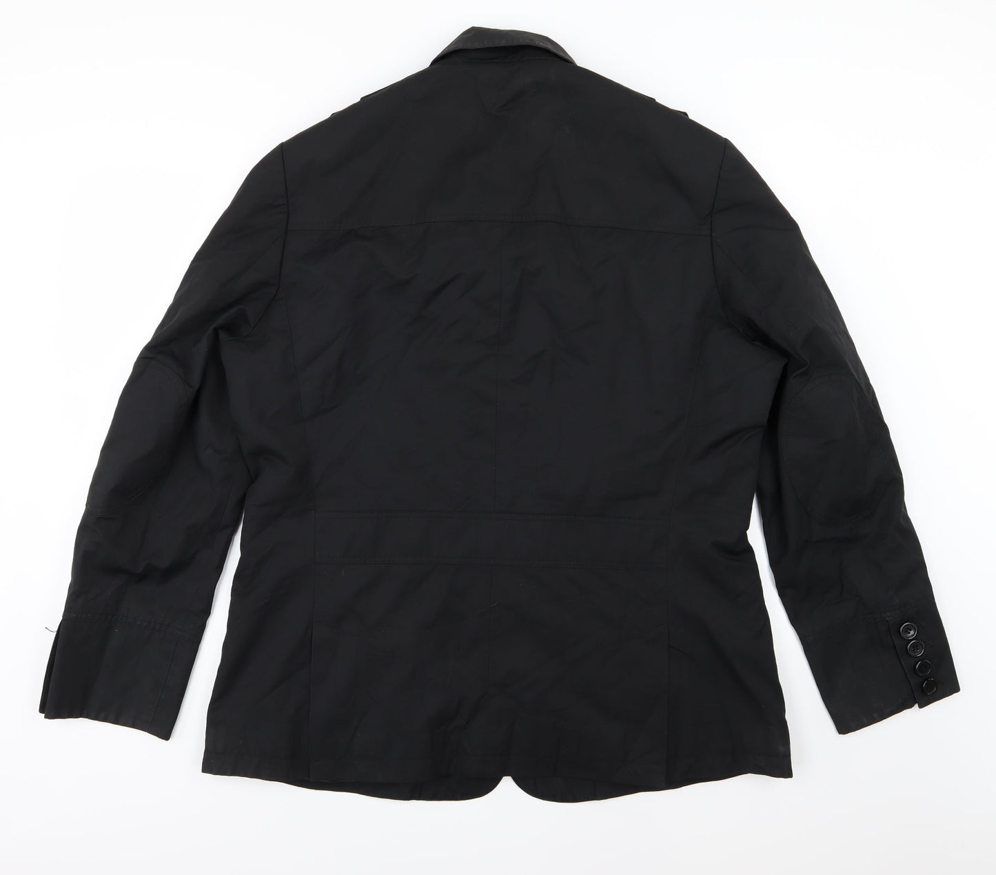 Remus Uomo Womens Black   Overcoat Coat Size XL