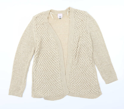 LUXE  Womens Blue  Knit Cardigan Jumper Size L