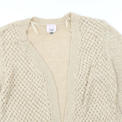 LUXE  Womens Blue  Knit Cardigan Jumper Size L