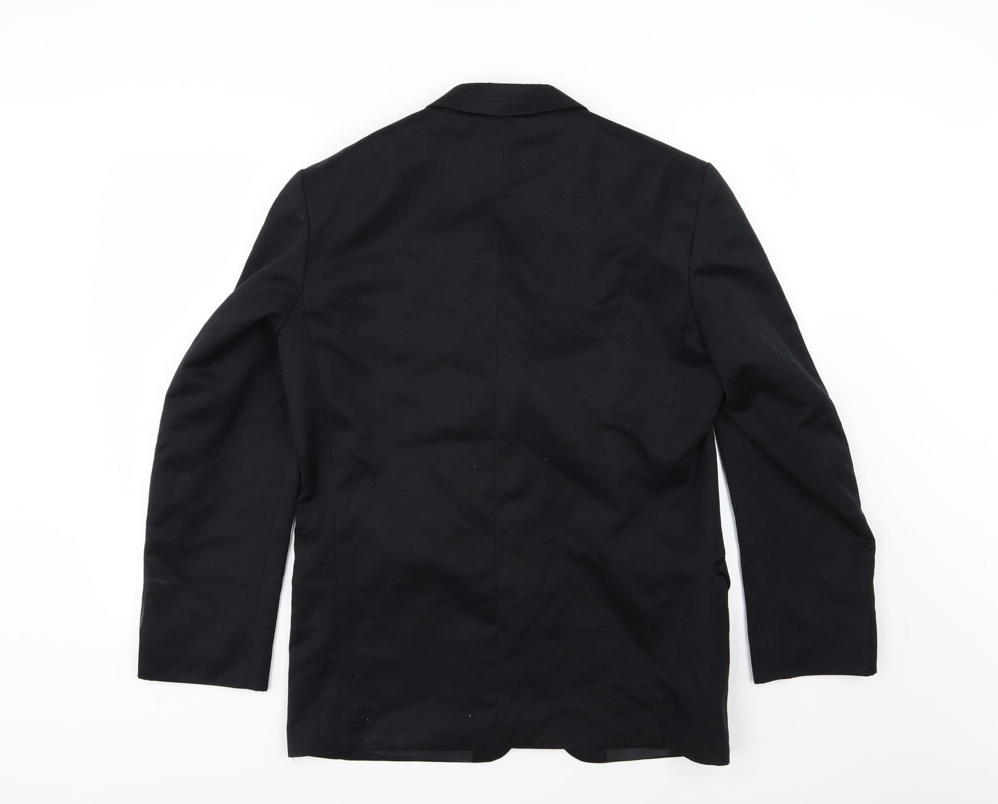Mens UK Size 38 Preworn Regular Black Suit Jacket