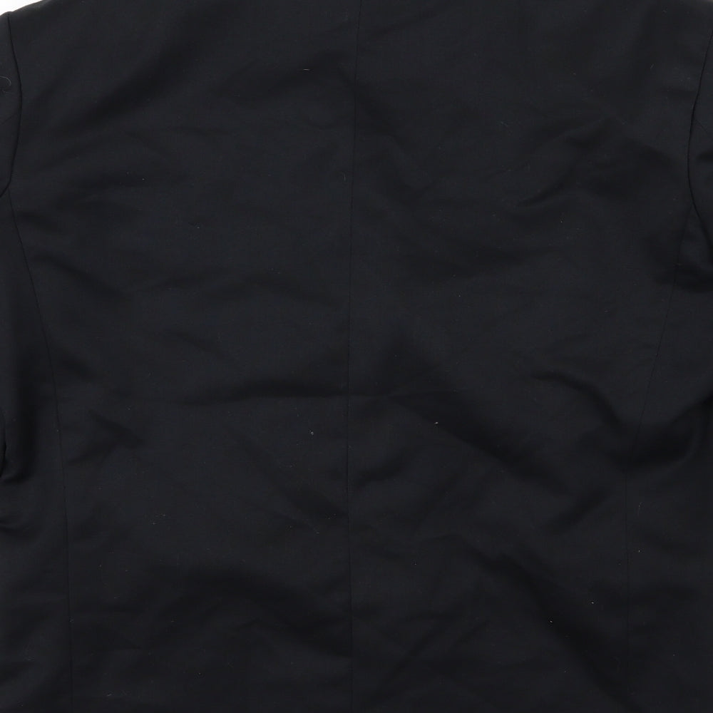 Mens UK Size 38 Preworn Regular Black Suit Jacket