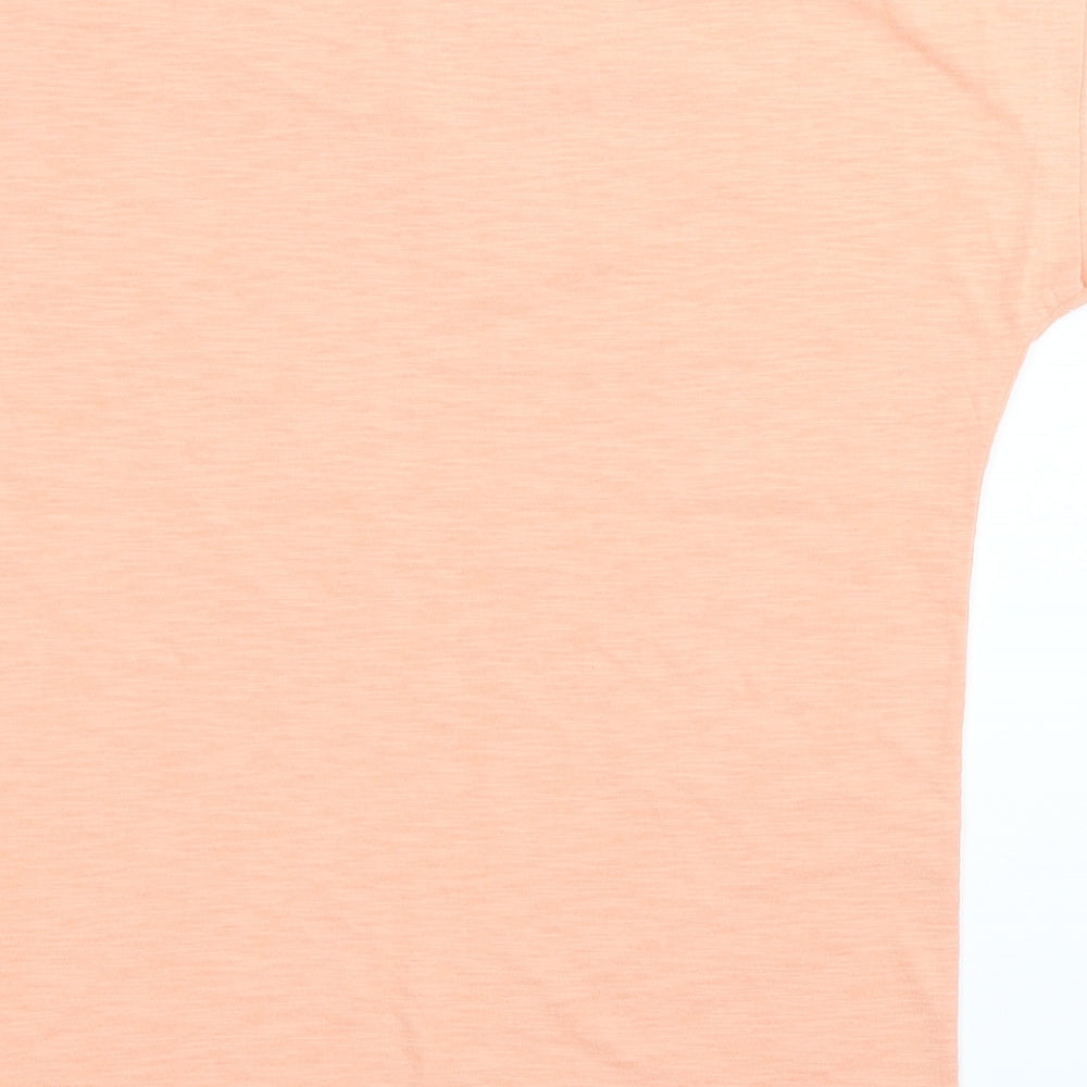 Womens UK Size M Paramour Orange Basic T-Shirt