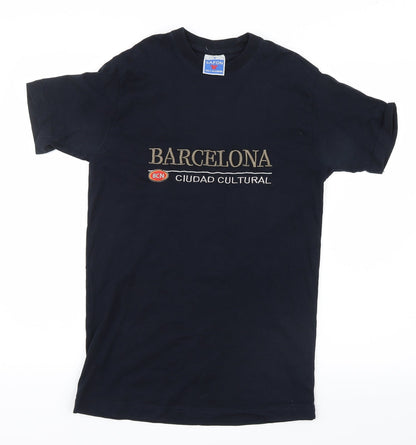 Safon  Mens Blue    T-Shirt Size S