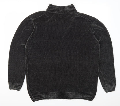 Lincoln Mens Grey   Pullover Jumper Size L