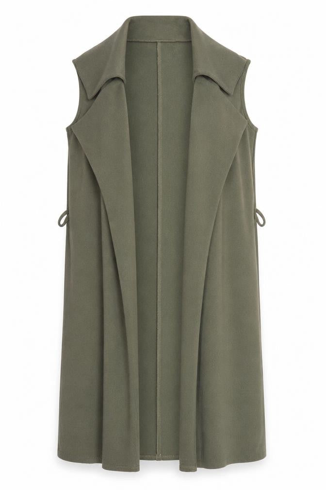 Womens UK Size 12 New Look Green Gilet