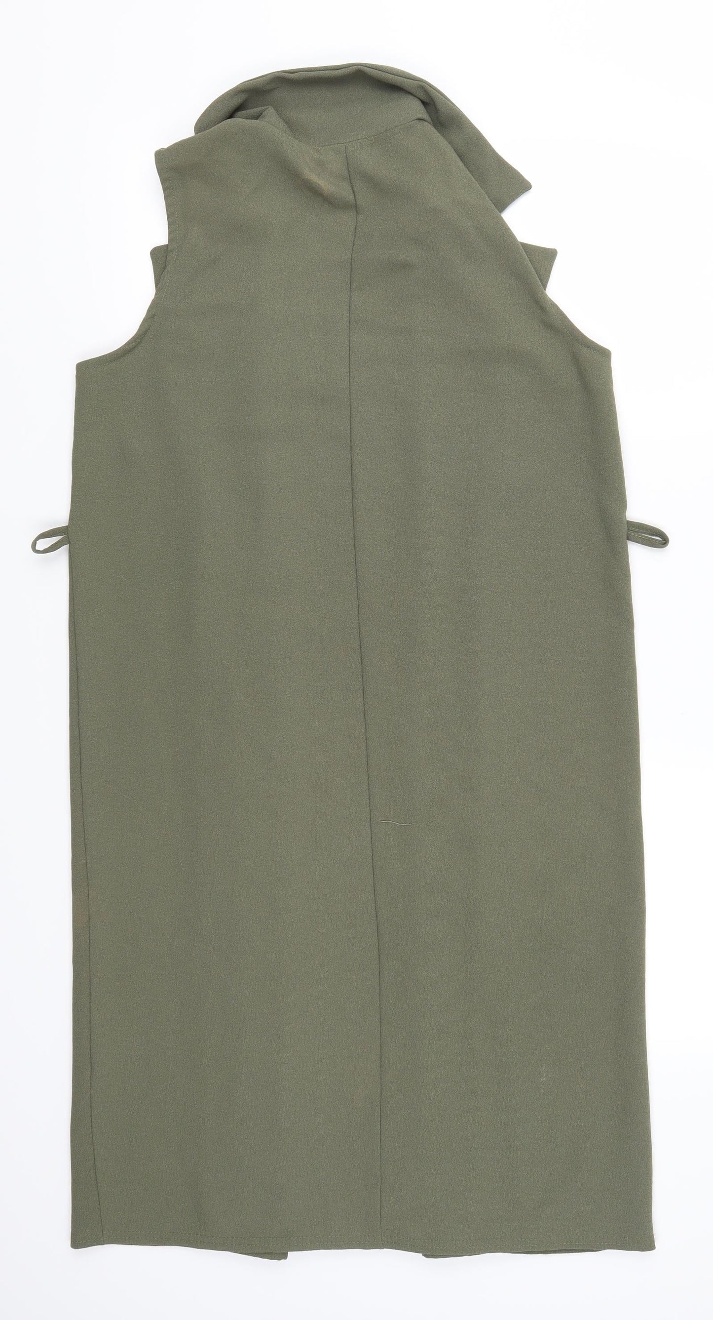 Womens UK Size 12 New Look Green Gilet