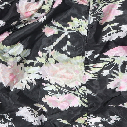 Womens UK Size 12 Topshop Black Basic Blouse