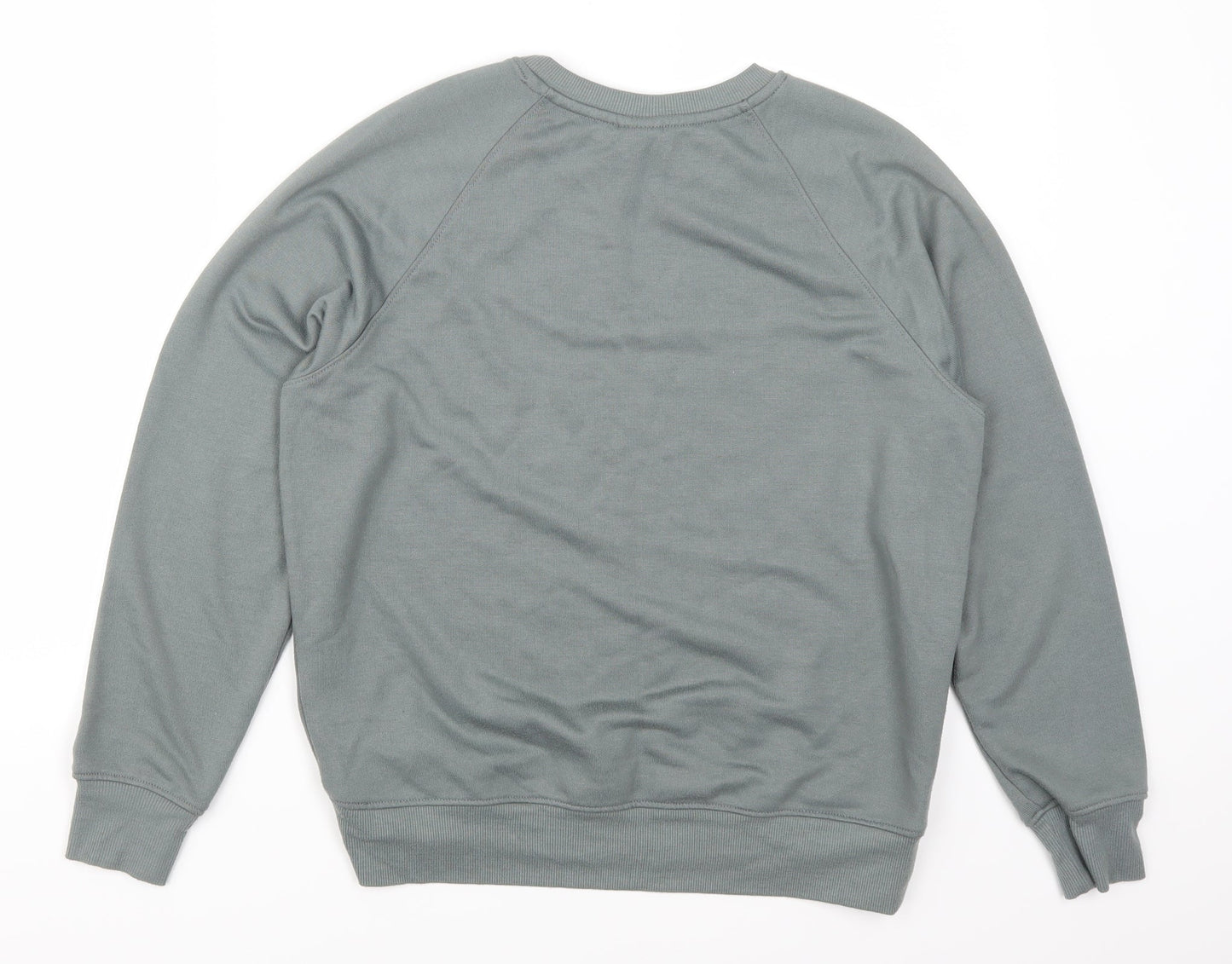 H&M Womens Green   Pullover Sweatshirt Size XS