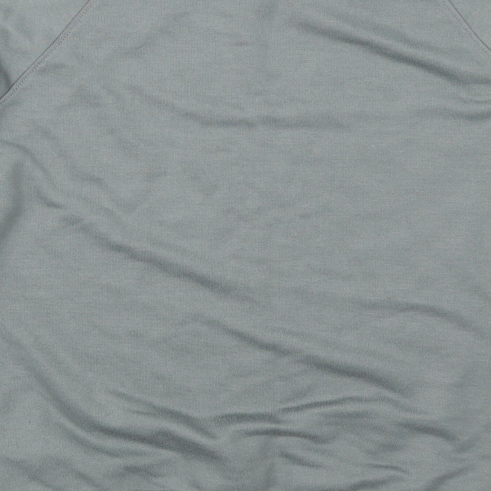 H&M Womens Green   Pullover Sweatshirt Size XS