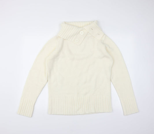Sainsburys Womens Ivory   Pullover Jumper Size 14