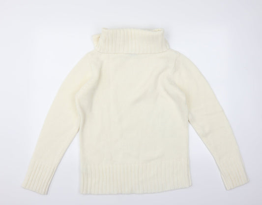 Sainsburys Womens Ivory   Pullover Jumper Size 14