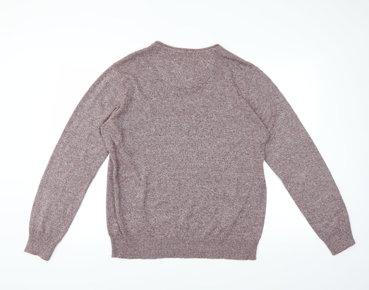 Brave Soul Mens Purple   Pullover Jumper Size L