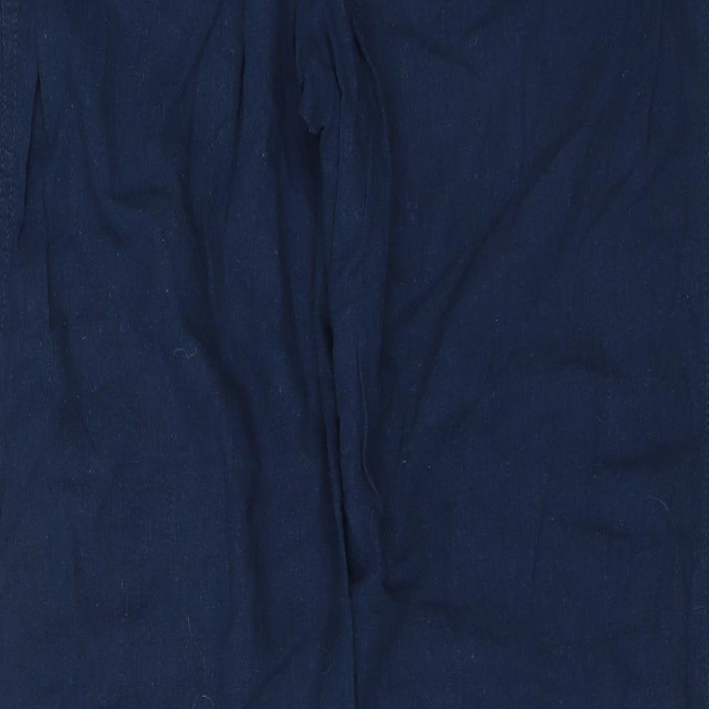 Tom Franks Womens Blue   Trousers  Size 14 L31 in
