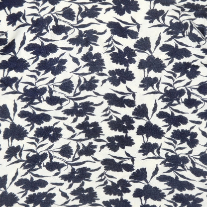 South Womens Blue Floral  Pullover Jumper Size 14