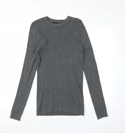 New Look Mens Grey   Pullover Jumper Size S