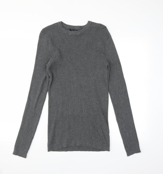 New Look Mens Grey   Pullover Jumper Size S